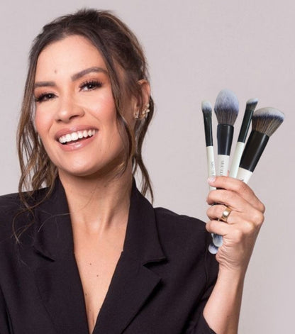 12Pc Makeup Brush Set | Double-Sided Luxury Brushes